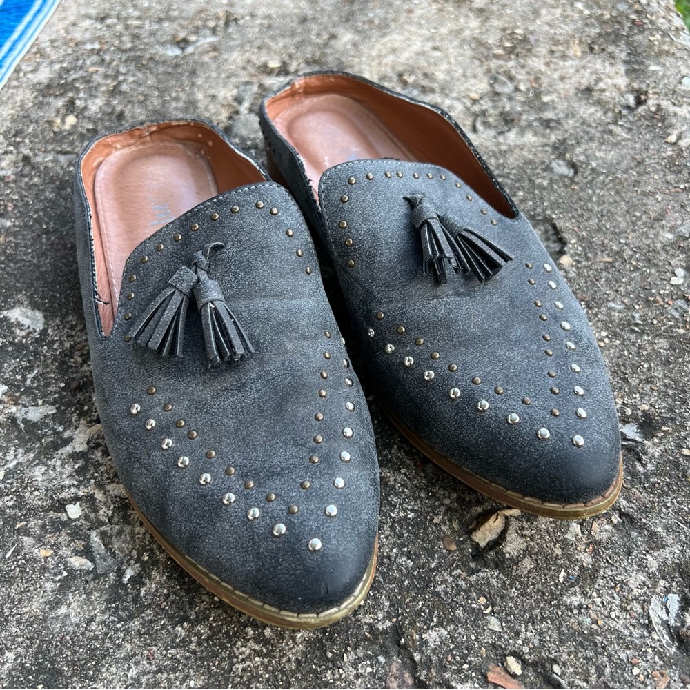 Mi.im Adline Studded Mules Slides